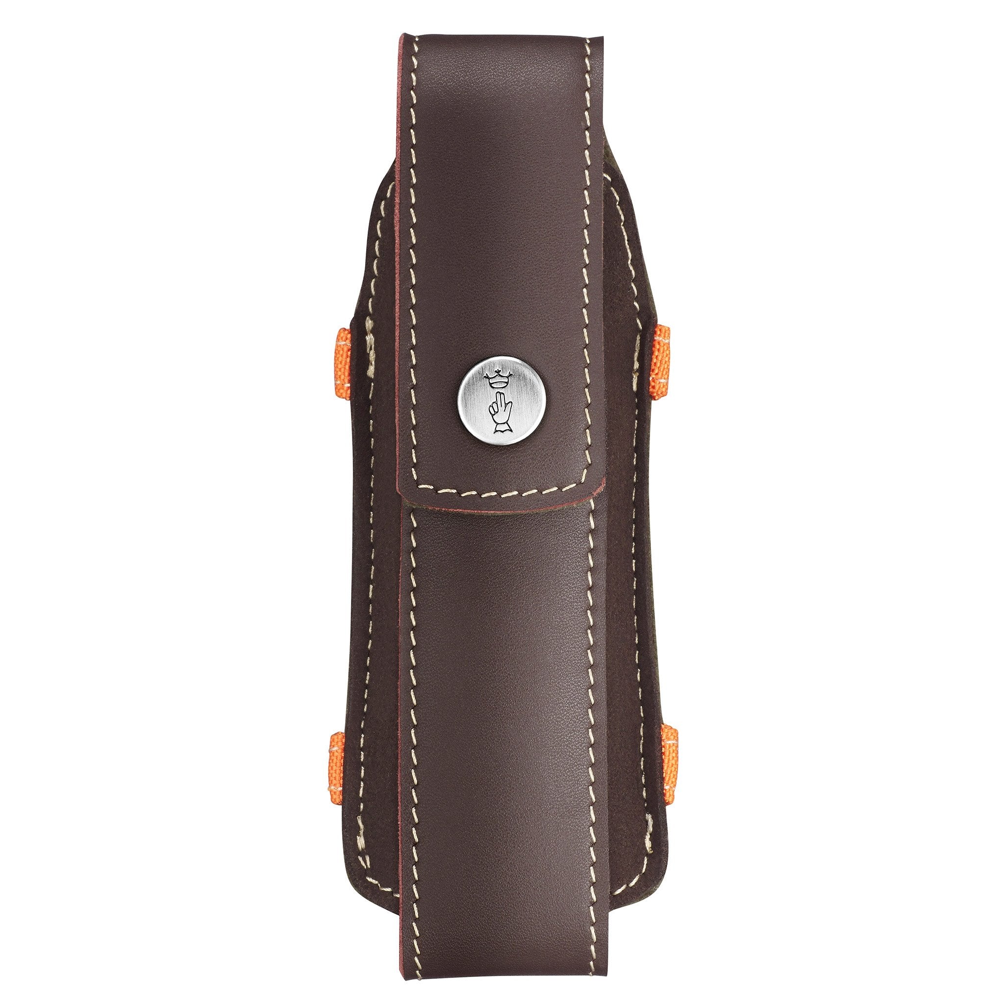 No.08 Mushroom Knife Oak Wood Handle Brush and Sheath - Image 4